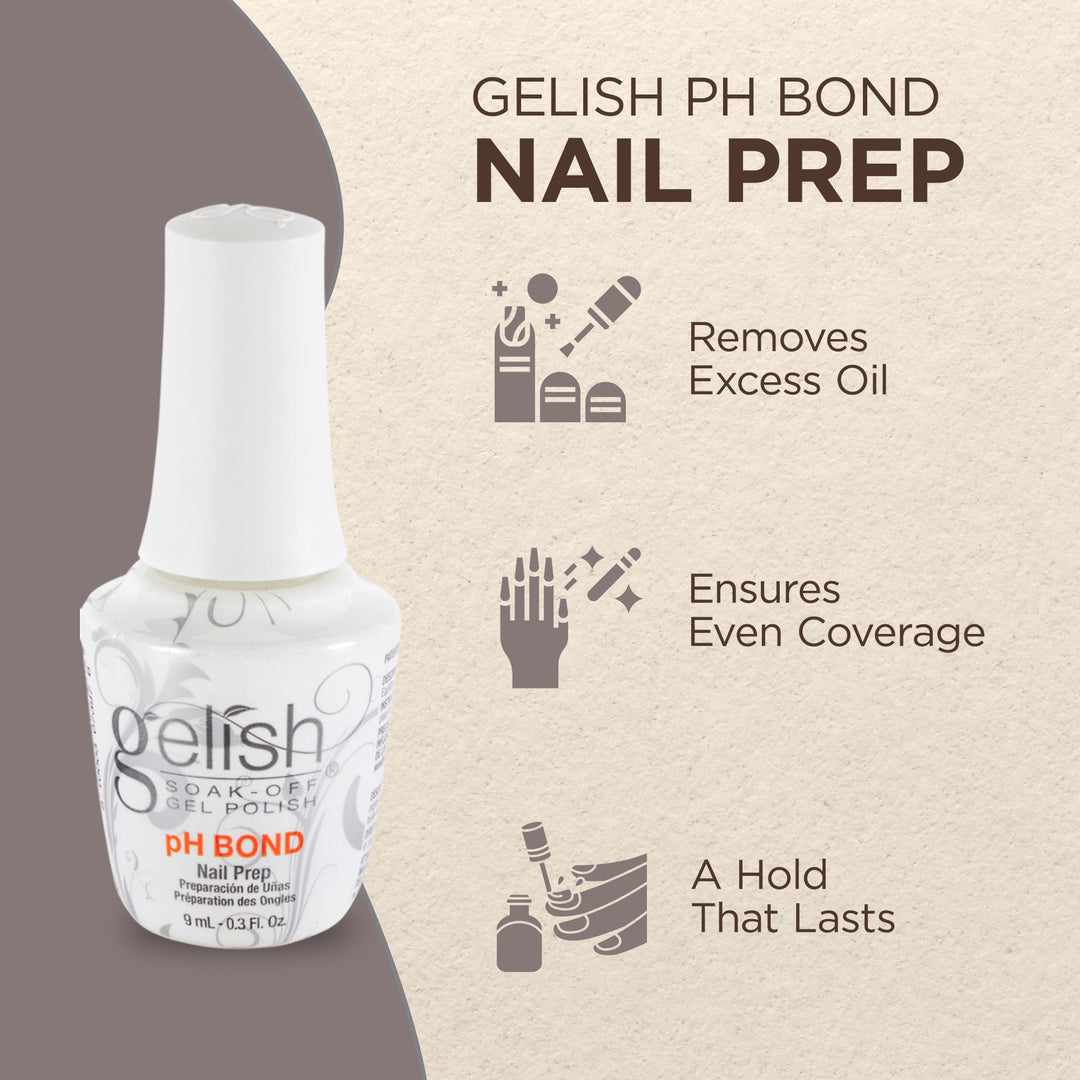 Gelish Mini Fantastic Four Essentials Collection Soak Off Gel Nail Polish Kit - VMInnovations