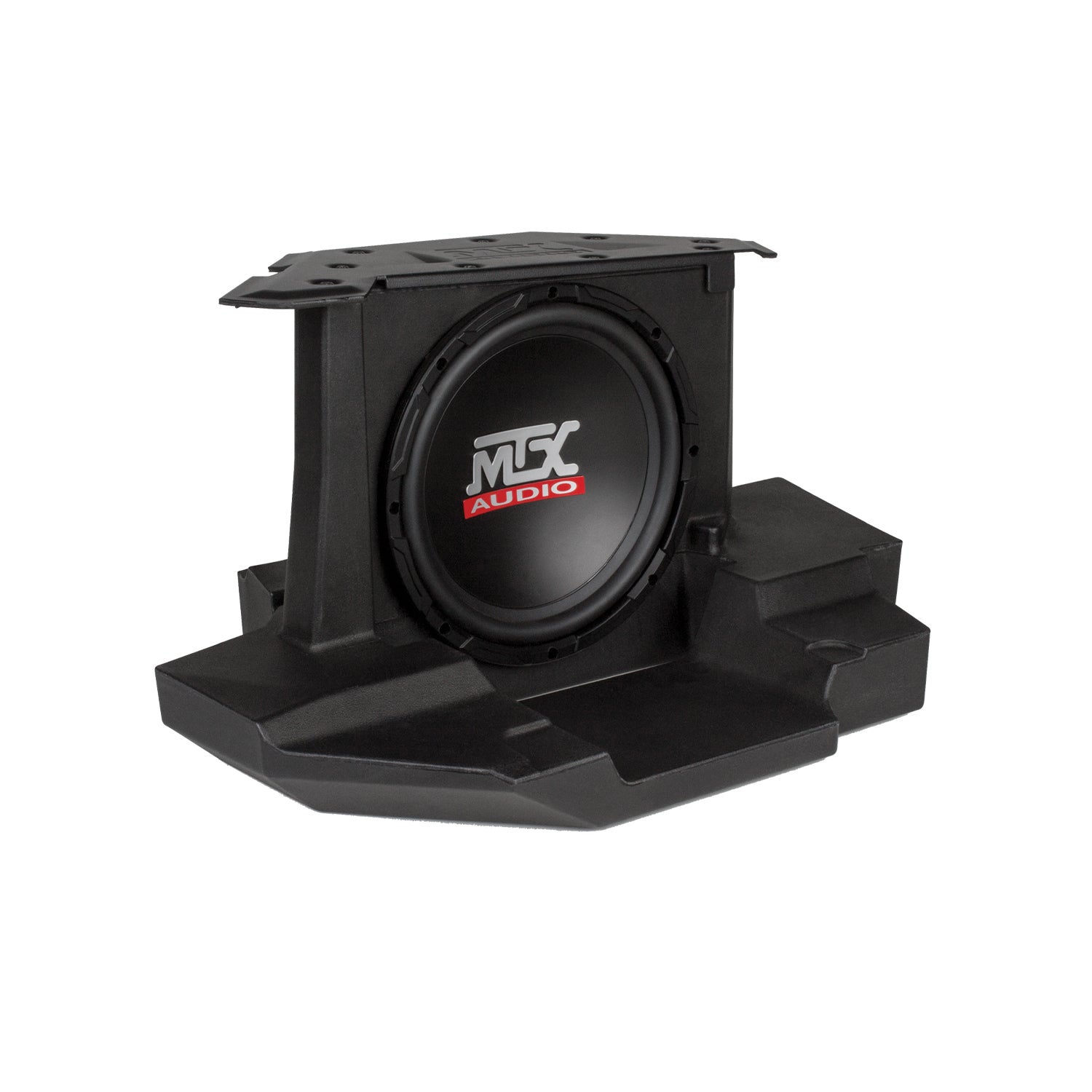 MTX GENERAL-10 Subwoofer Enclosure & Soundstorm 8 Gauge Complete Amp Wiring Kit - VMInnovations