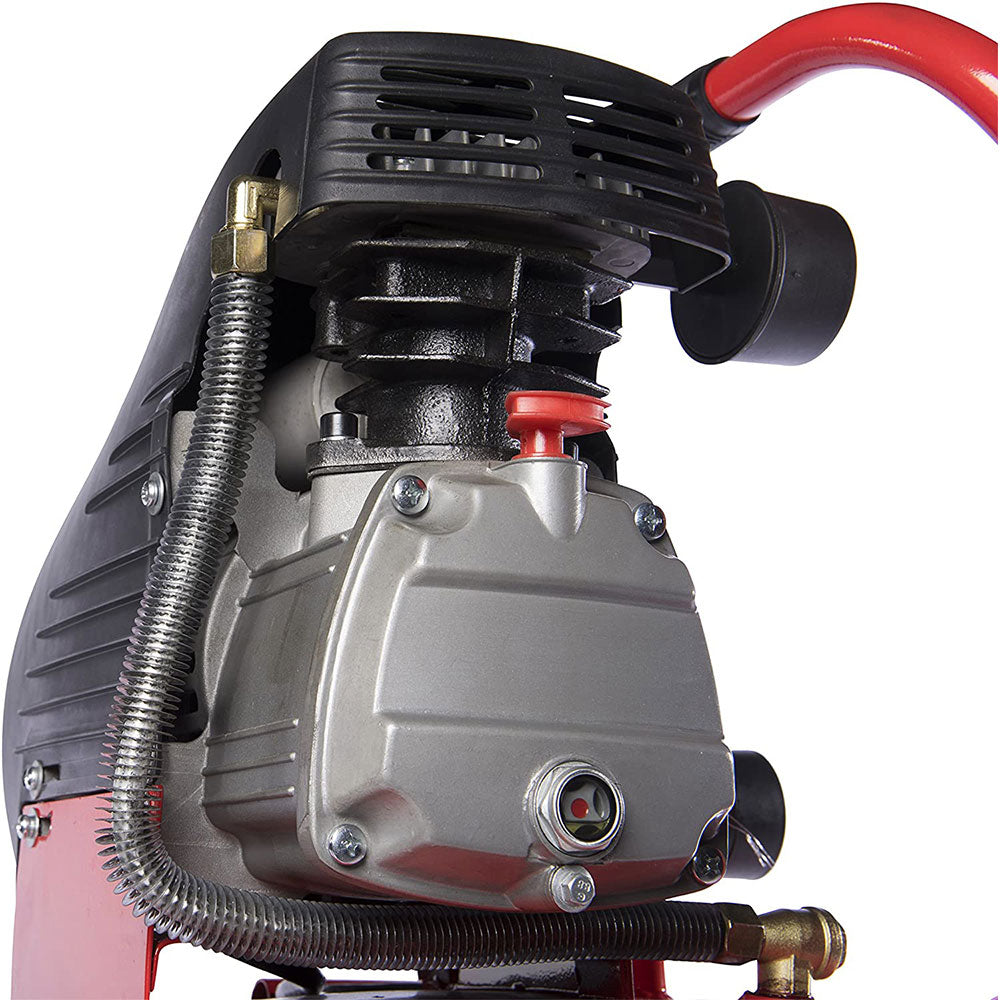 General International AC1104 11 Gallon Electric Air Compressor with Dual Gauges