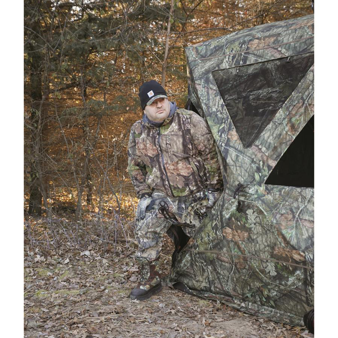 Guide Gear GGFXLSCB Flare XL Tall Ground Hunting Blind, Mossy Oak Camouflage - VMInnovations