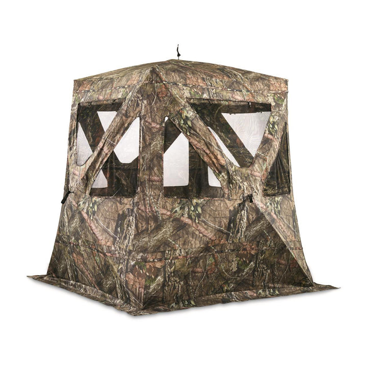 Guide Gear GGFXLSCB Flare XL Tall Ground Hunting Blind, Mossy Oak Camouflage - VMInnovations