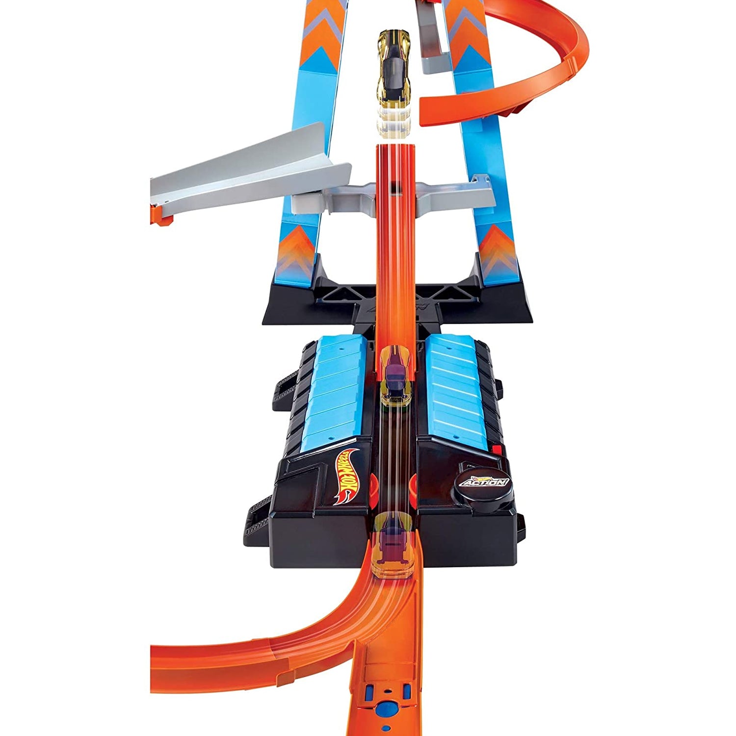 Hot Wheels GJM76 Action Sky Crash Tower Trackset Motorized Racing Playset Toy - VMInnovations