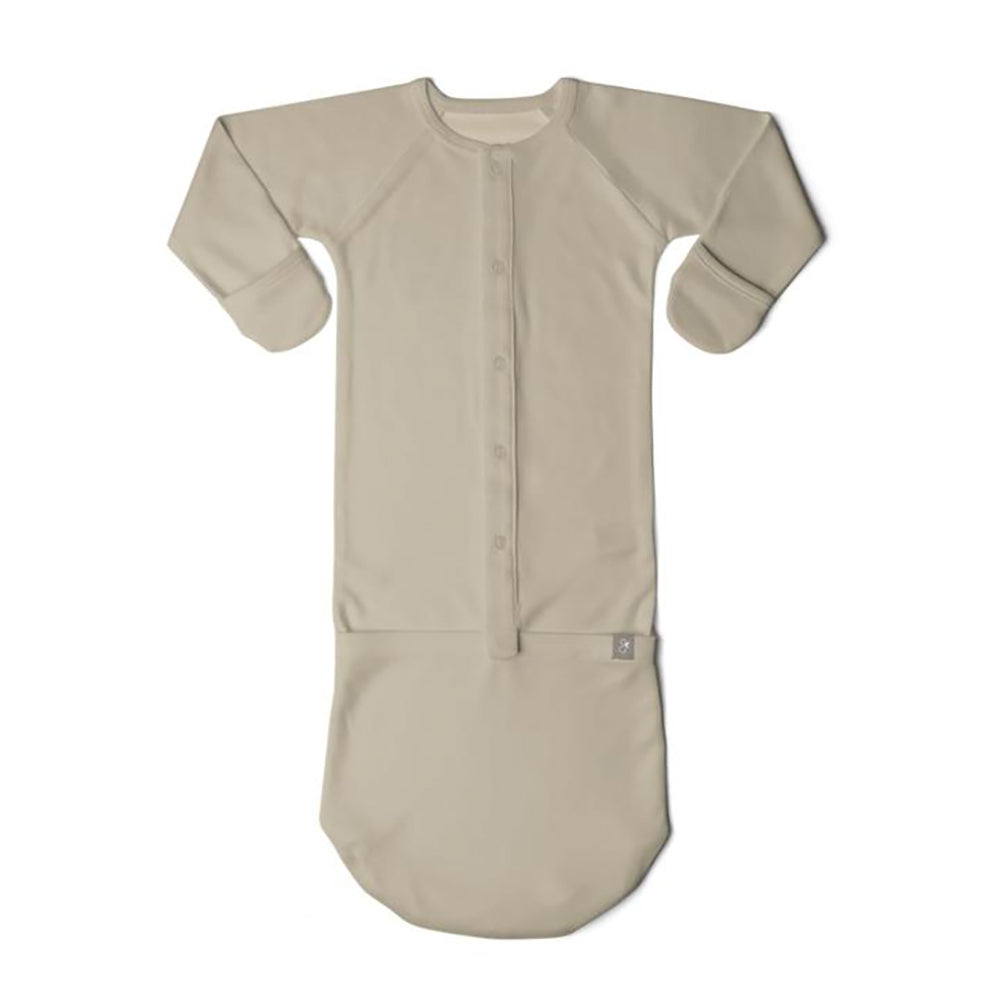 Goumikids 0-3M Baby Sleeper Gown Pajamas and No Scratch Infant Mittens (2 Pairs) - VMInnovations