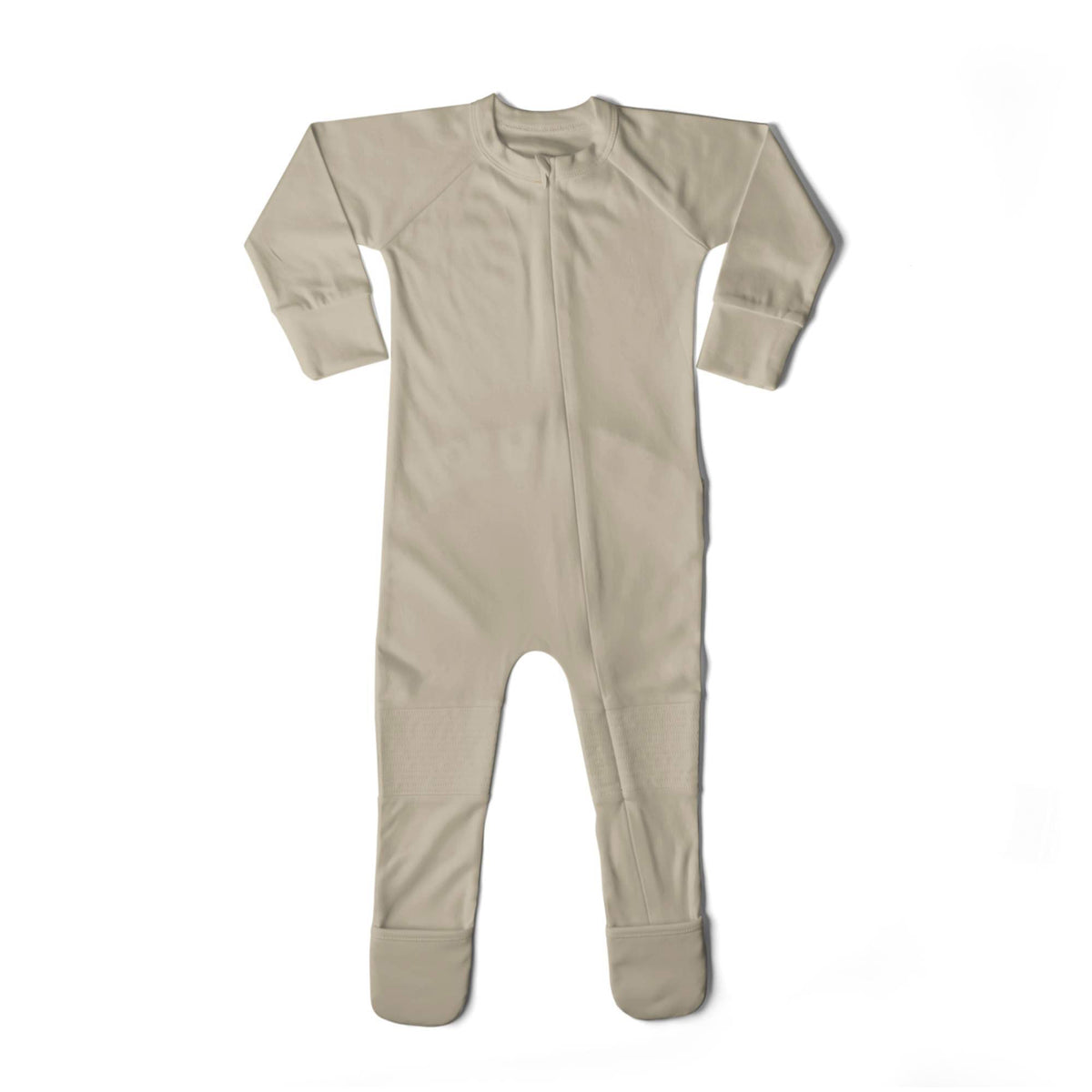 Goumikids Unisex Baby Footie Pajamas Organic Sleeper Clothes, 18-24M Soybean - VMInnovations
