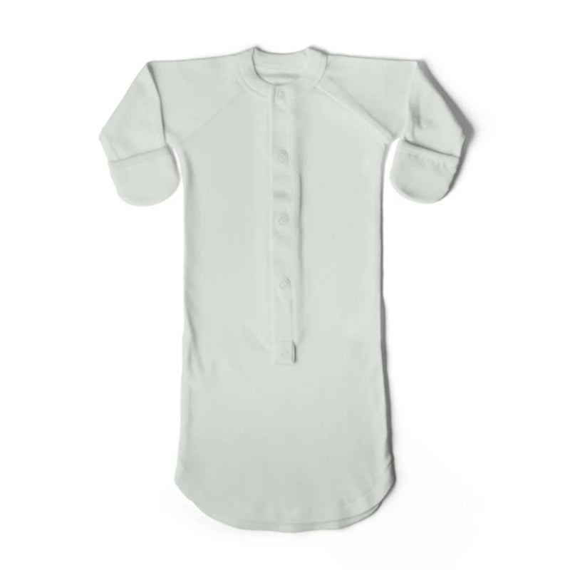 Goumikids Baby Sleeper Gown Organic Sleepsack Pajama Clothes, 0-3M Succulent