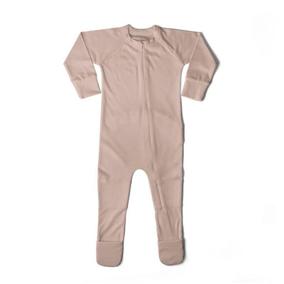 Goumikids Unisex Newborn Baby Footie Pajamas Sock Sleeper Clothes, Rose (4 Pair)