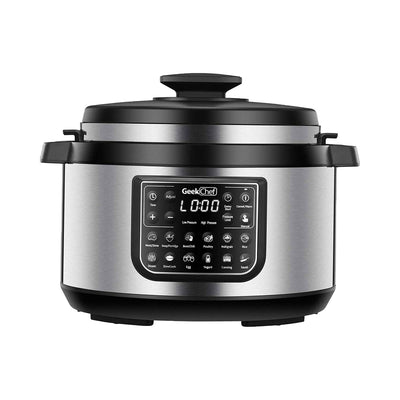 Geek Chef  12 in 1 Electric 8 Quart Oval Pressure Cooker Pot with LCD Display