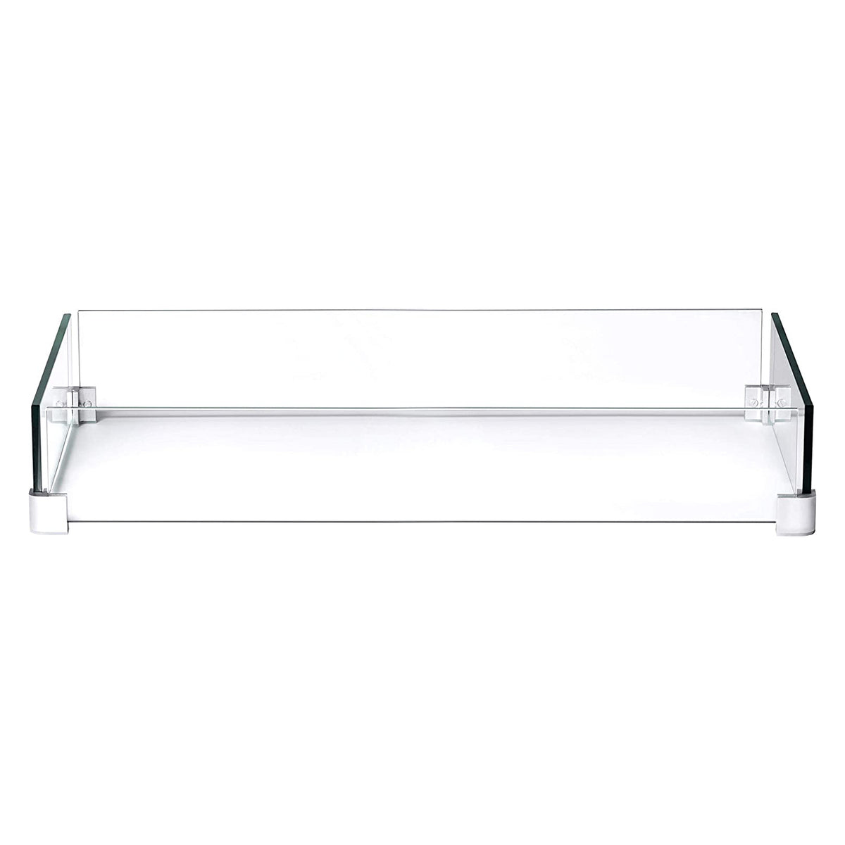 Napoleon GPFTR-WNDSCRN Rectangle Glass Windscreen Guard for Outdoor Fire Tables
