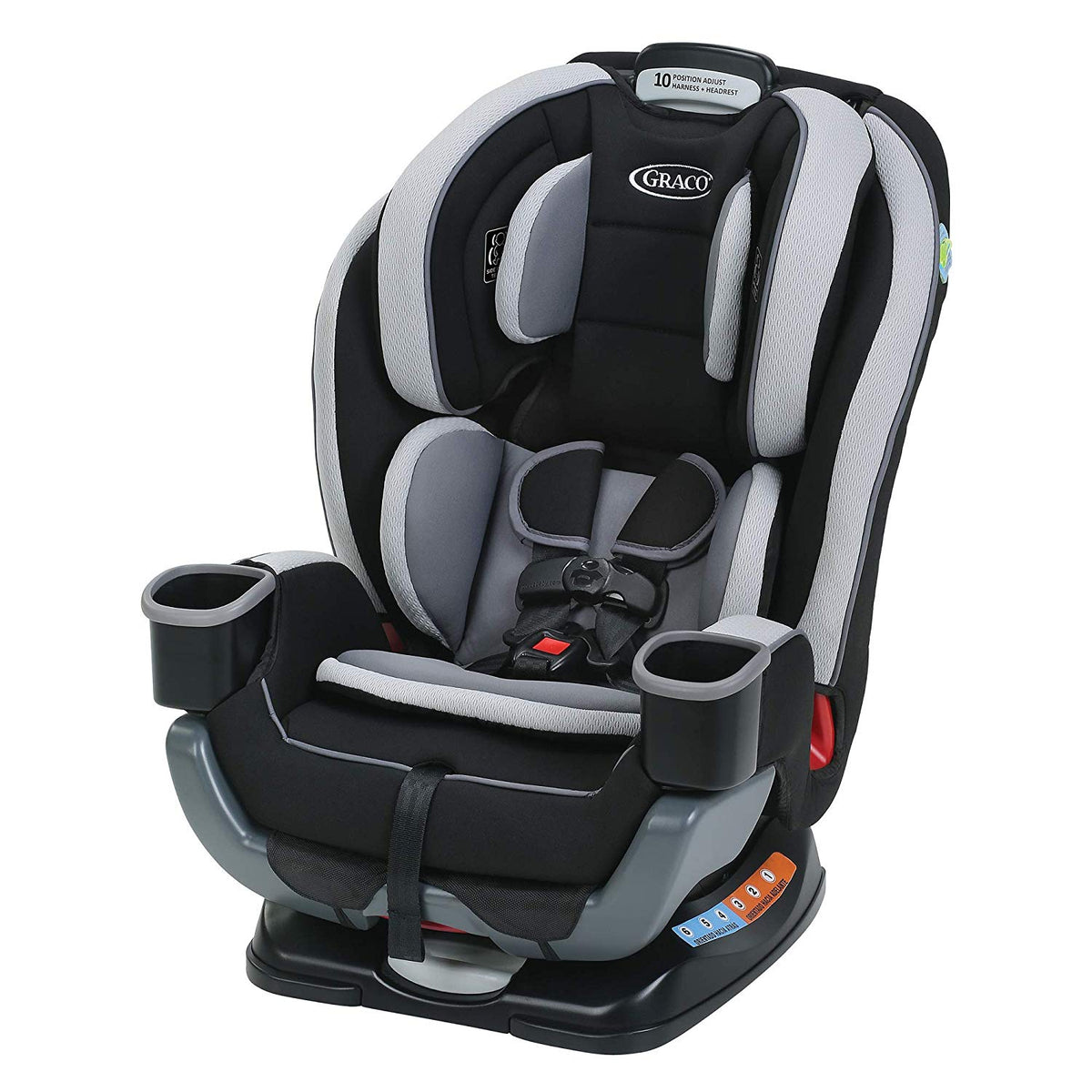 Graco Extend2Fit Convertible 3 in 1 Rear & Front Facing Car Seat/Booster, Garner