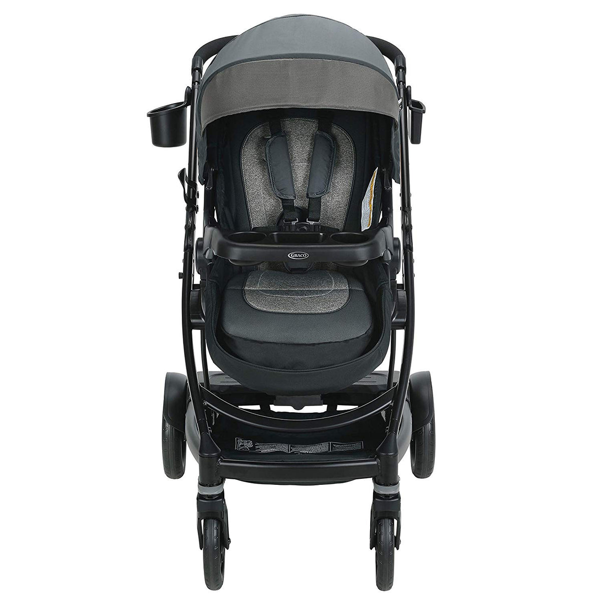 Graco UNO2DUO Single Folding Reclining Convertible Baby Travel Stroller, Bryant