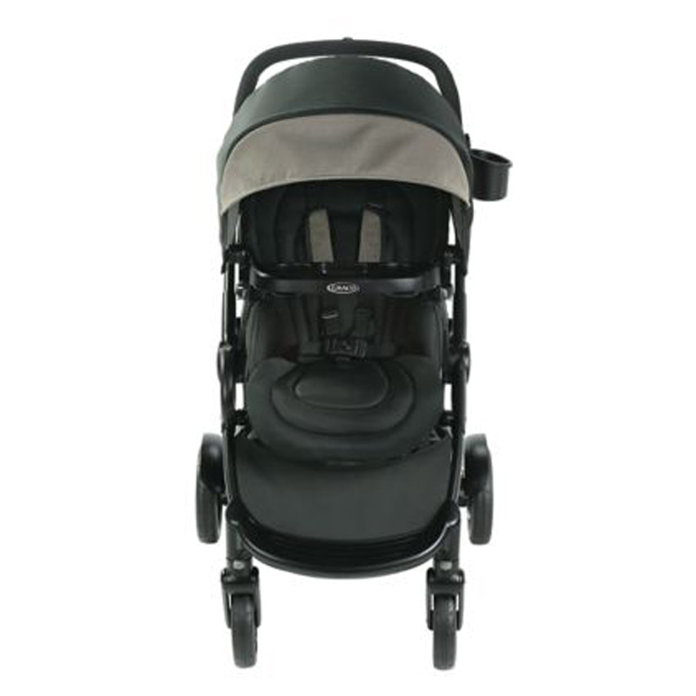 Graco Modes2Grow Infant to Toddler 4 in 1 Convertible Baby Stroller, Haven Gray
