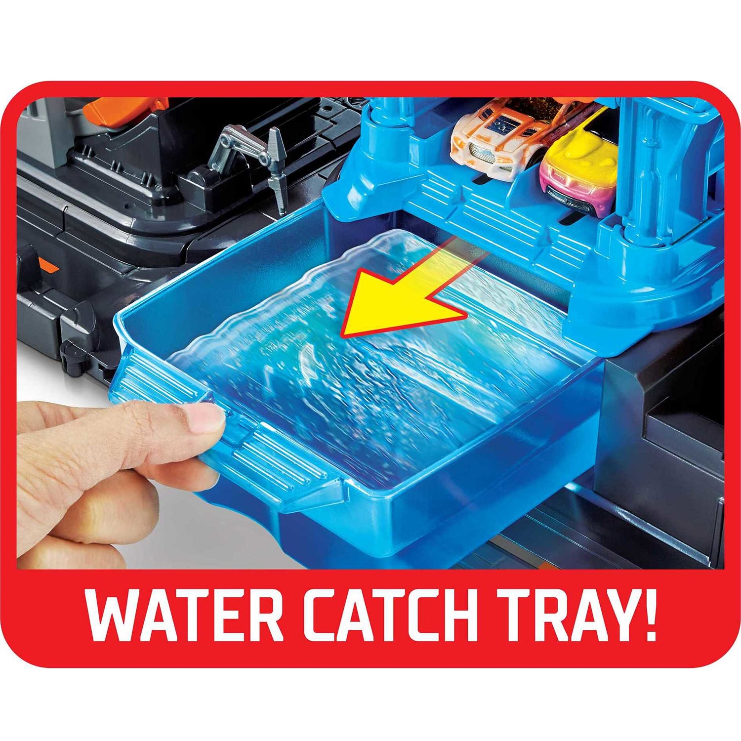 Hot Wheels City Ultimate Octo Car Wash Water Playset with Color Reveal Vehicle - VMInnovations