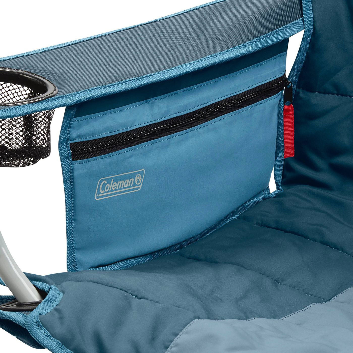 Coleman All Season Folding Chair with Removable Insulated Cover, Dusk (Open Box)