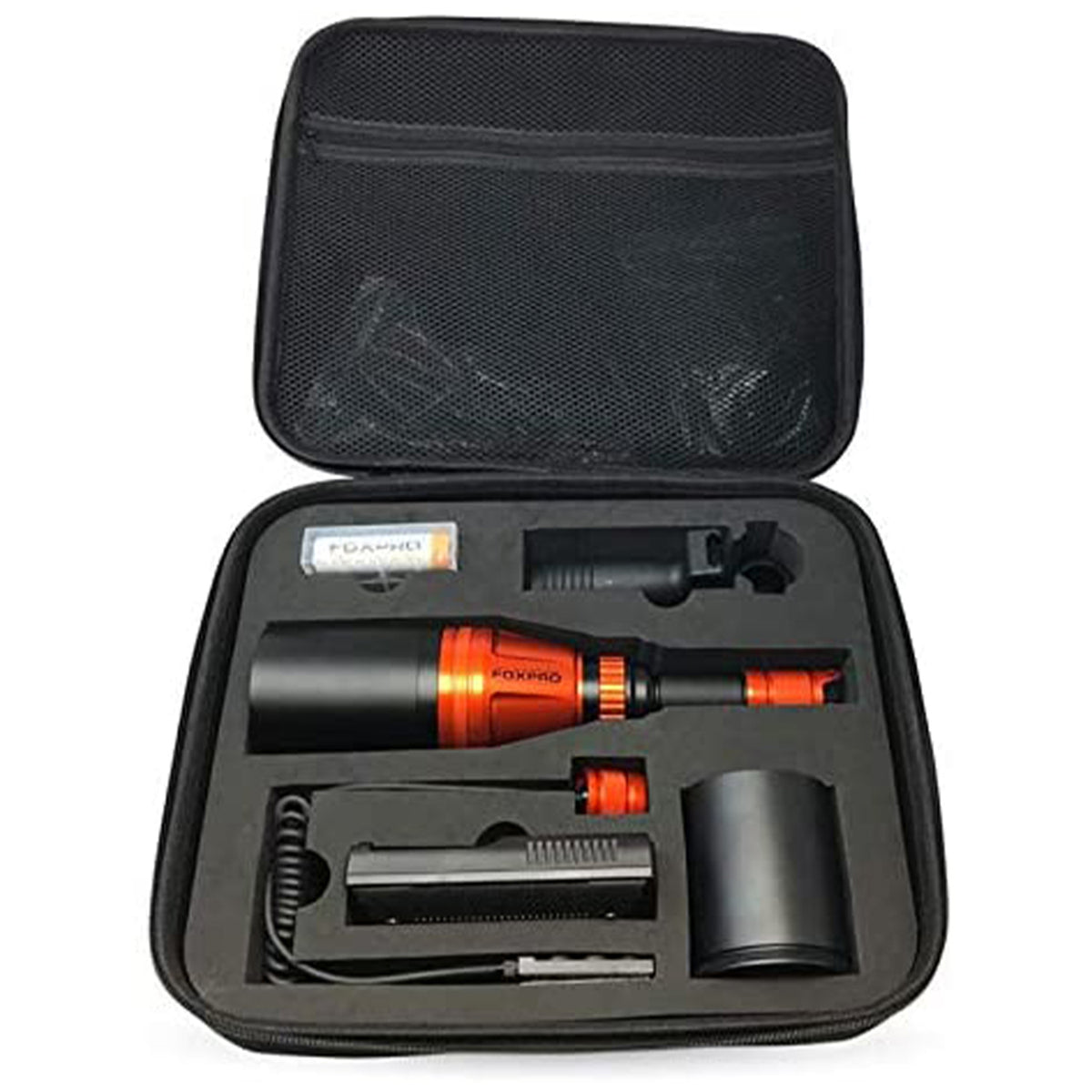 FOXPRO Gunfire Rechargeable Night Hunting LED Light Kit, Green/White/Infrared
