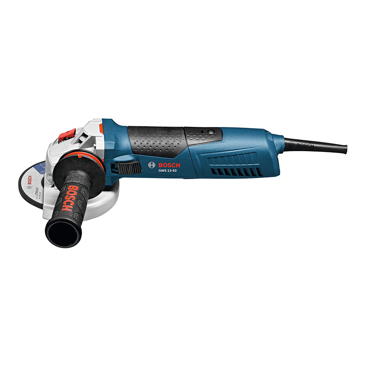 Bosch 5 Inch Angle Corded Grinder with Tuckpointing Dust Guard, Blue (Open Box)