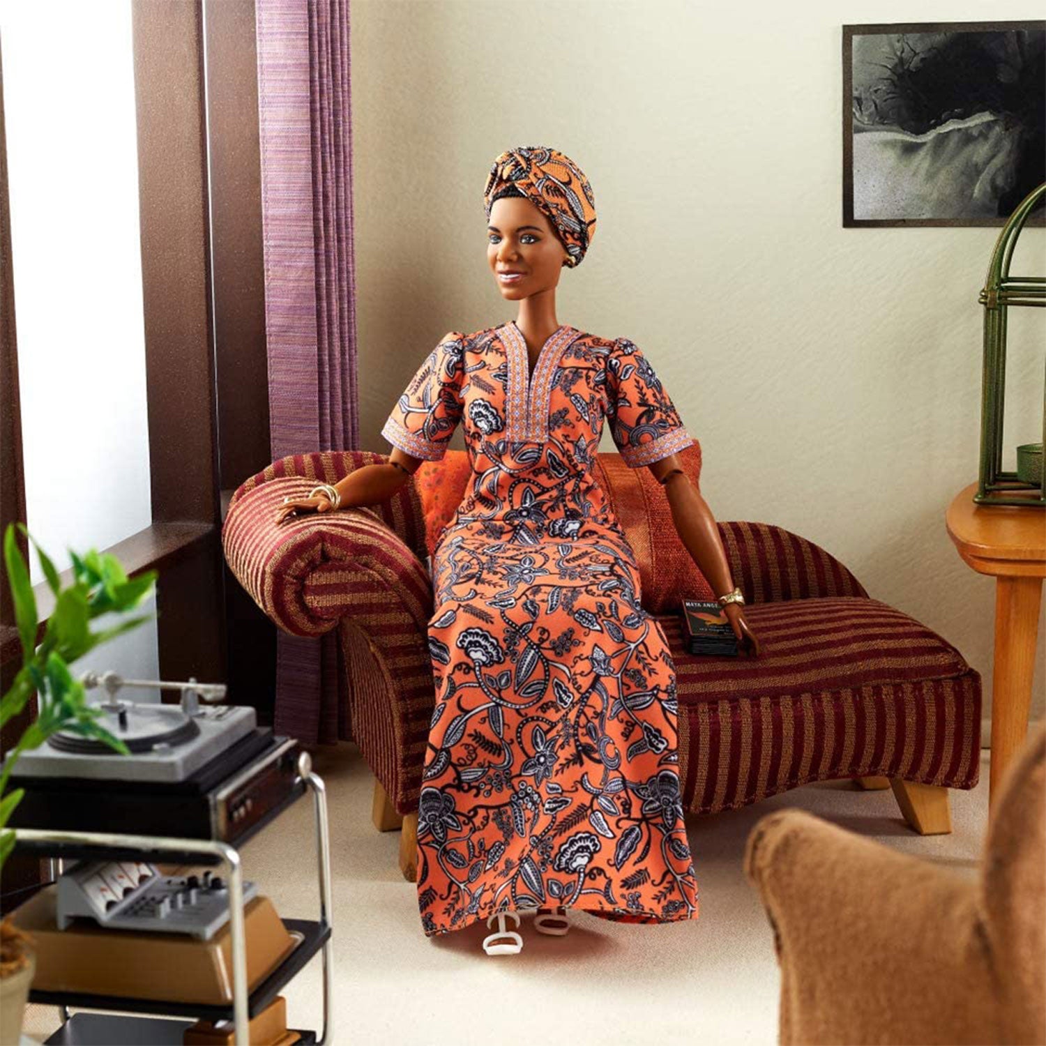 Barbie Inspiring Women Series Dr. Maya Angelou Collectible Articulated Doll
