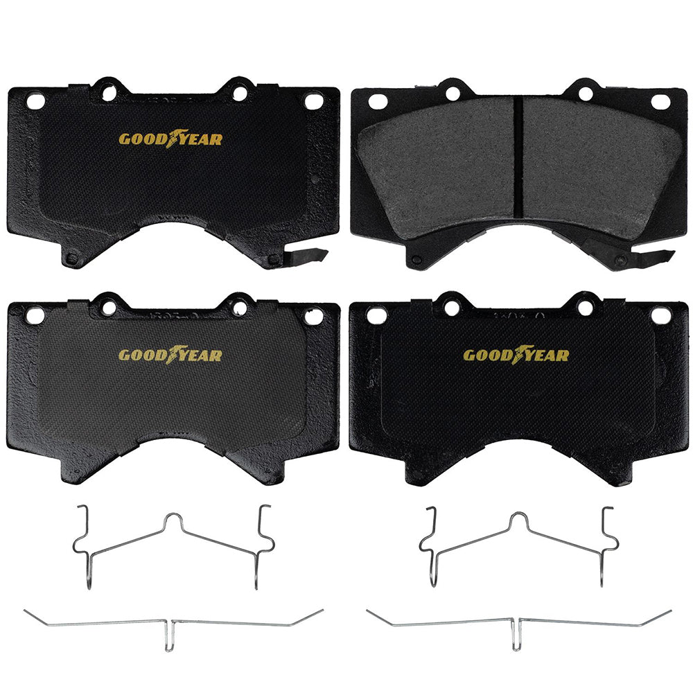 Goodyear Brakes Automotive Carbon Ceramic Truck & SUV Front Brake Pads(Open Box)