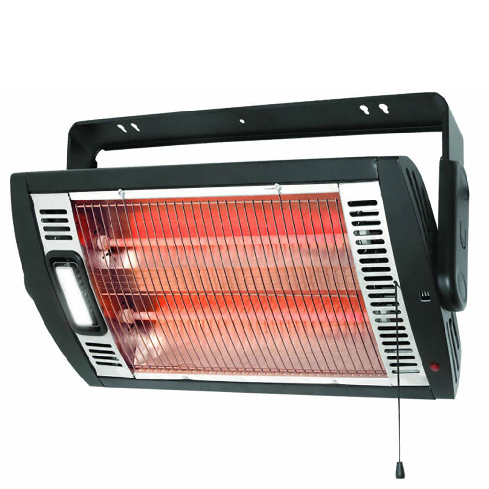Optimus H-9010 Garage Shop Electric Quartz Ceiling Mounting Heater (Damaged)