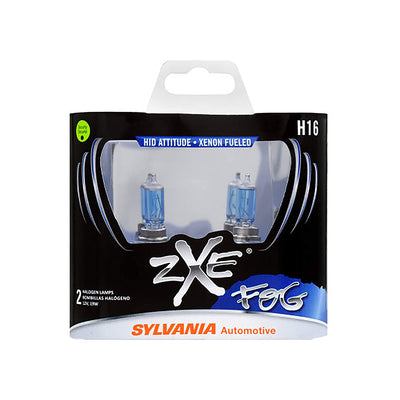 Sylvania H16SZ.BB2 SilverStar zXe H16 Halogen Fog Light Bulb, White (2 Pack)