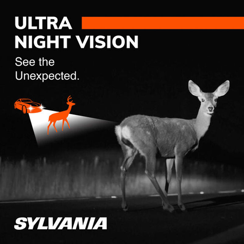 Sylvania H7 SilverStar ULTRA Halogen High Performance Headlight Bulbs (2 Pack)