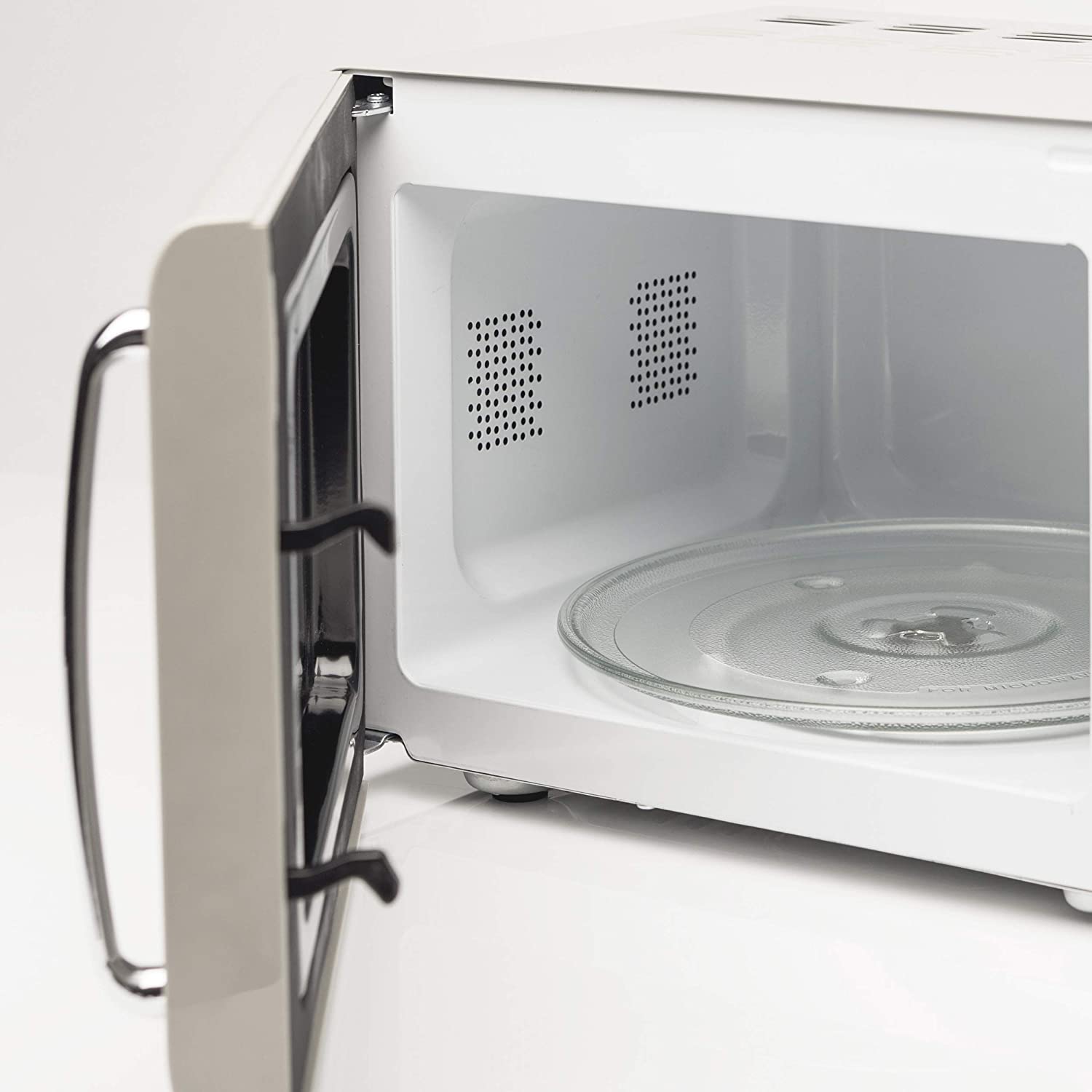 Haden Cotswold Vintage Retro 0.7 Cu Ft 700W Microwave Oven, Putty (For Parts) - VMInnovations