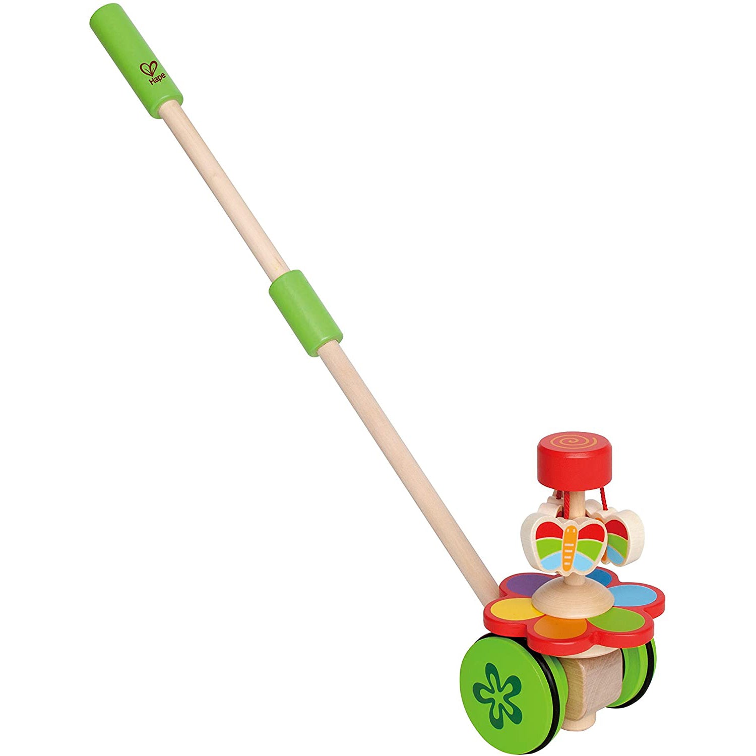 Hape Dancing Rolling Push/Pull Baby Toy for Ages 12 Months and Up (Open Box)