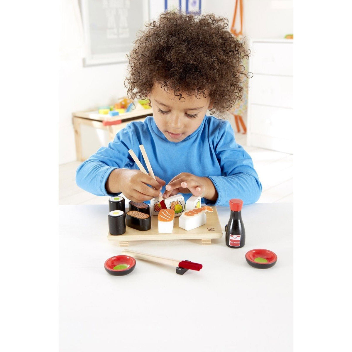 Hape Sushi Selection Kids Wooden Pretend Kitchen Play Set (For Parts)