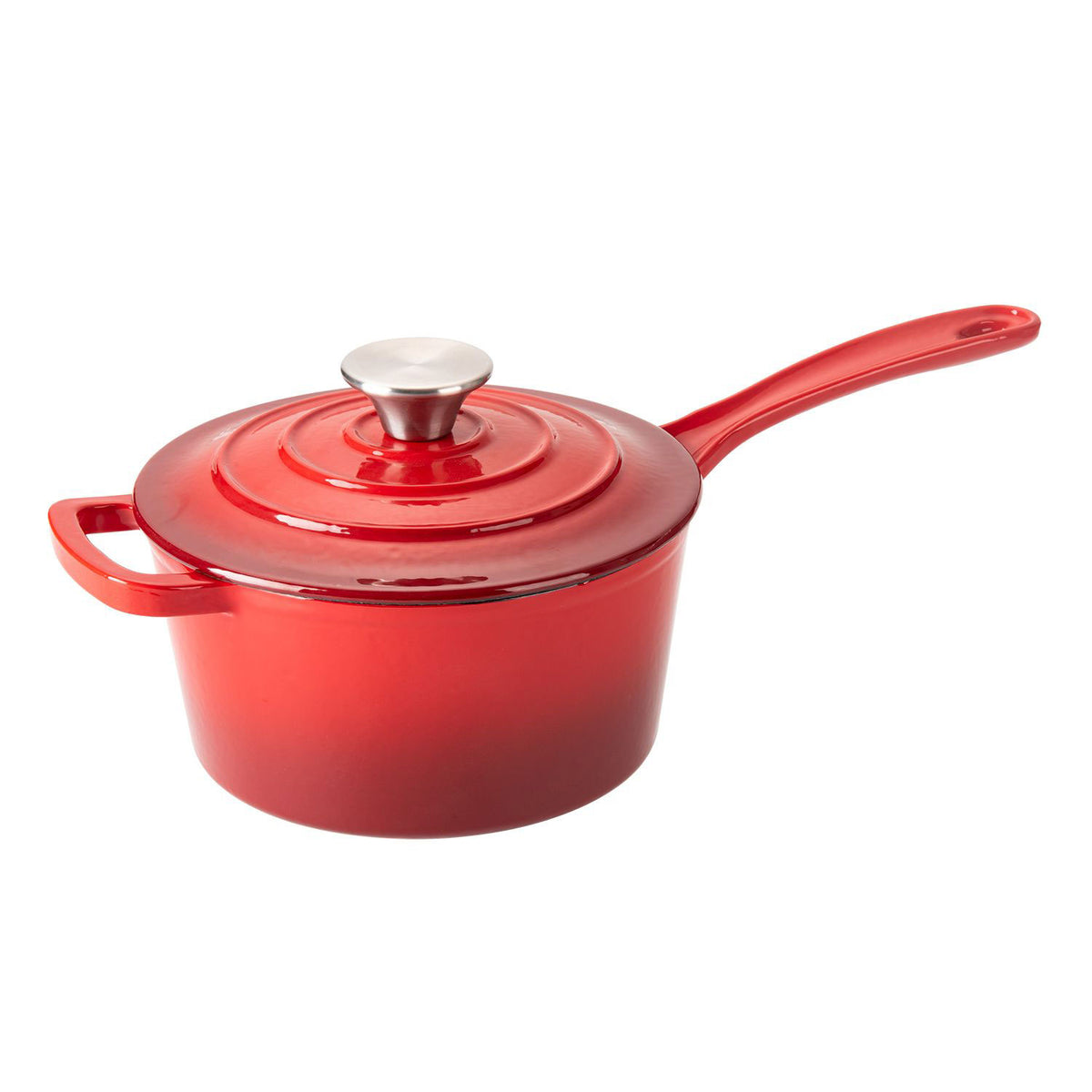 Hamilton Beach Cast Iron Oven Pot, Sauce Pan, and Frying Sauce Pan Set, (5 Pack) - VMInnovations