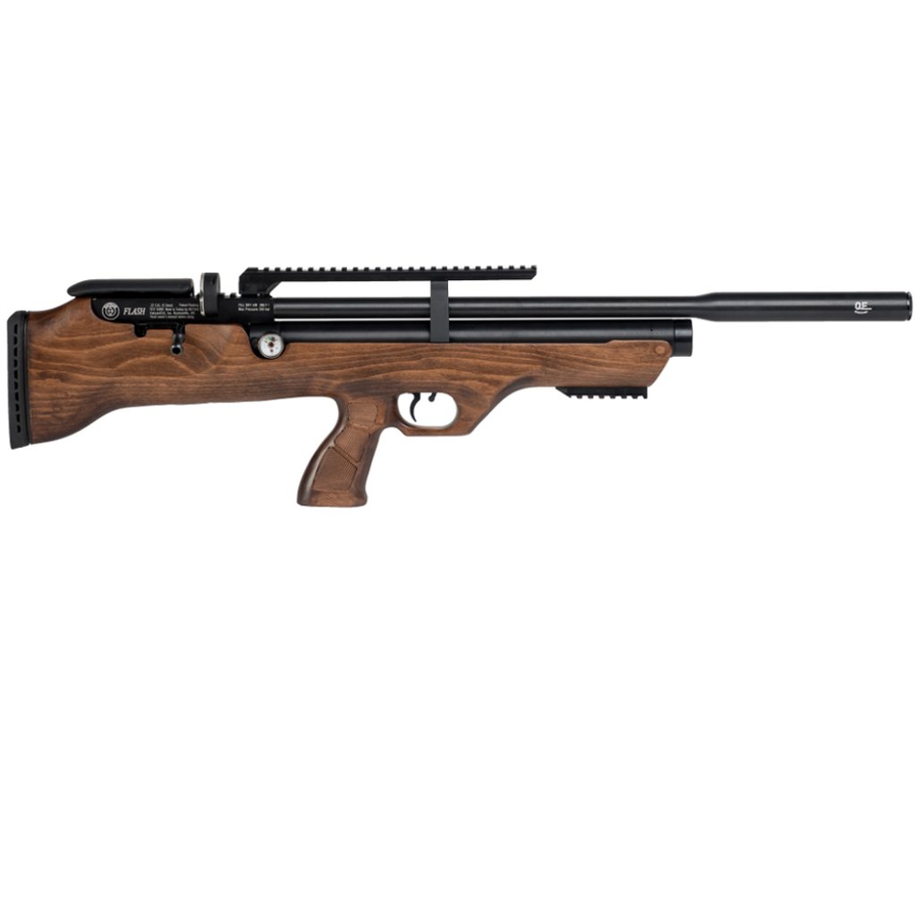 Hatsan FlashPupQE Advanced 0.25 Caliber 900 FPS 19.4" Barrel PCP Air Rifle Gun - VMInnovations