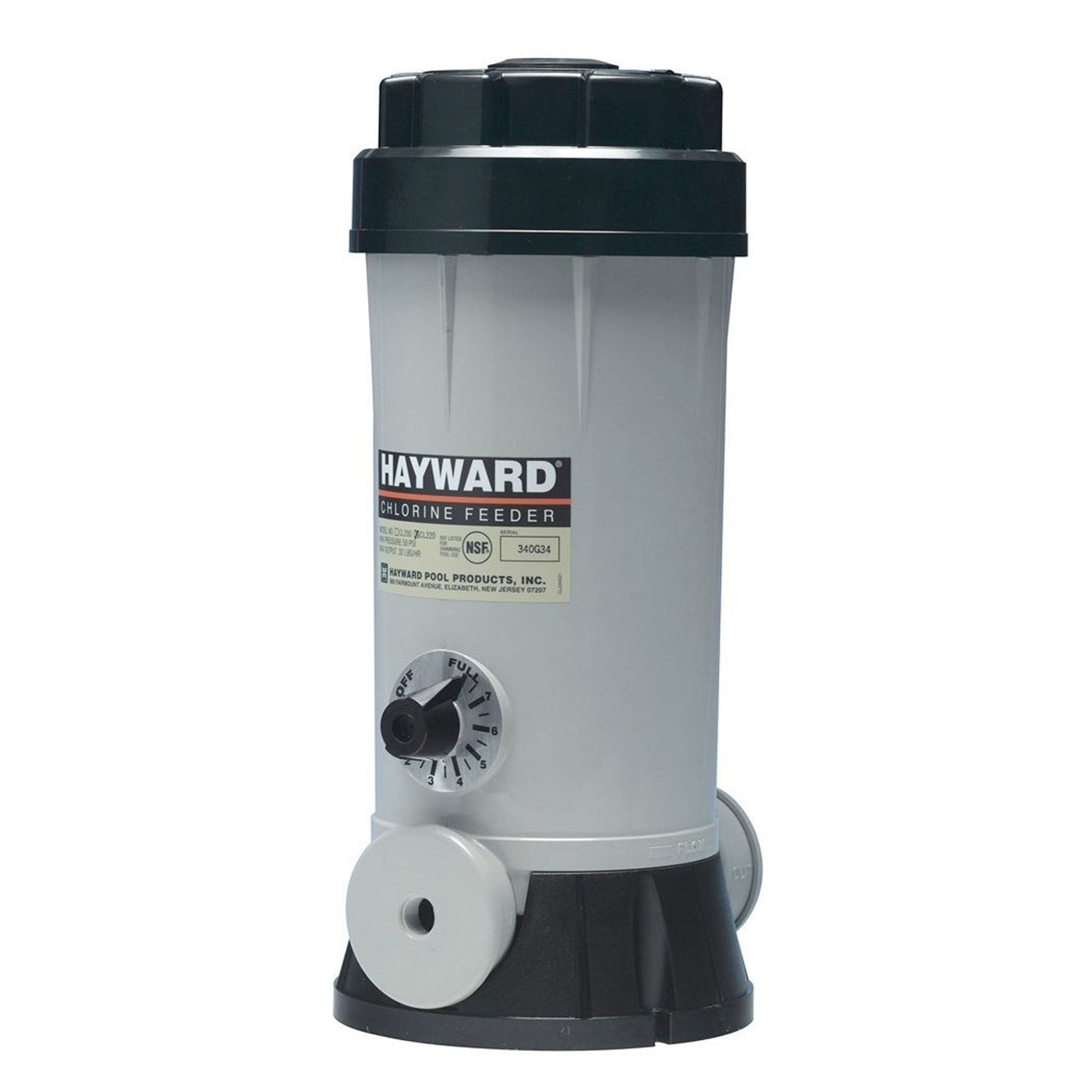 Hayward Above-Ground Swimming Pool Off-Line Chemical Chlorine Feeder (Open Box)