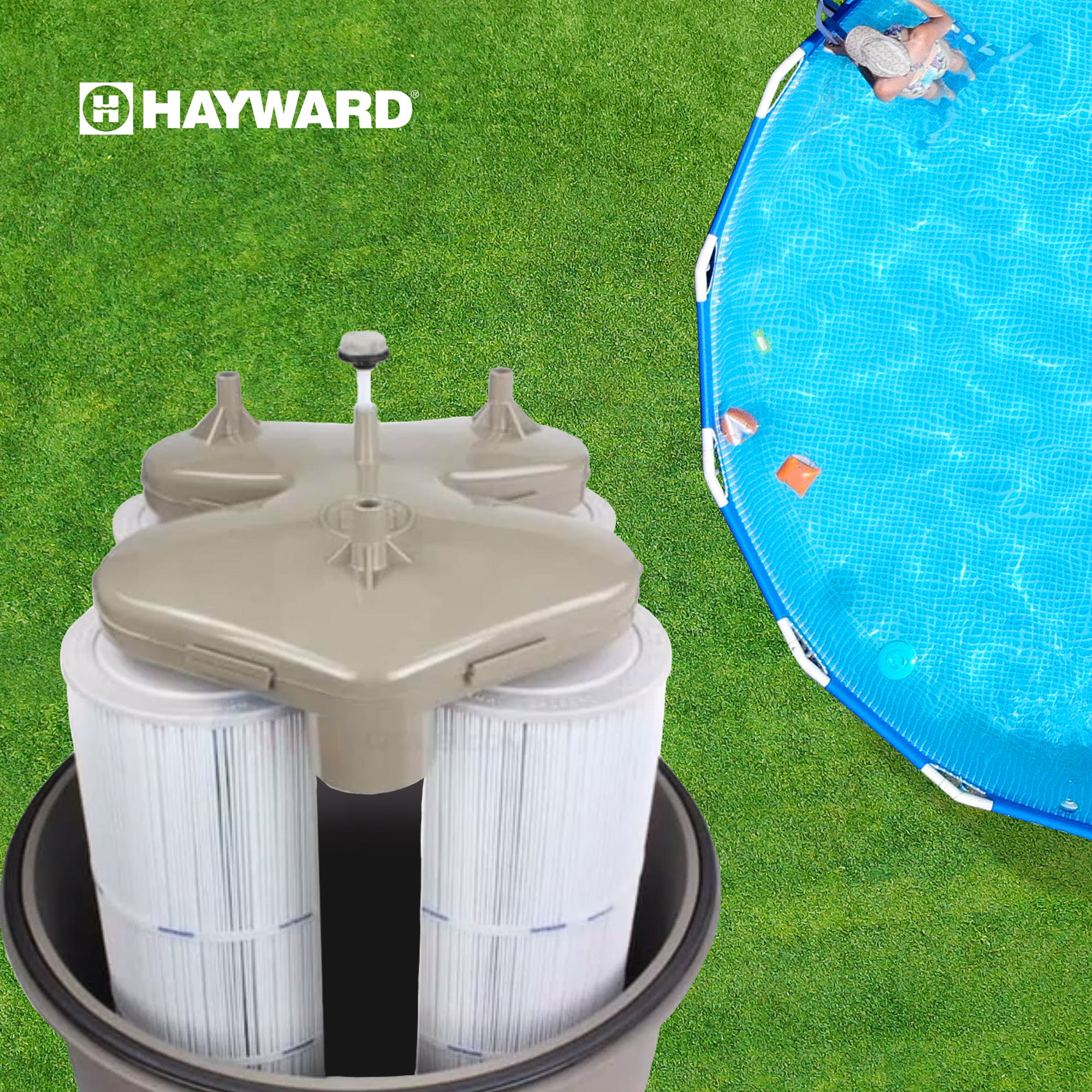 Hayward Top Manifold Assembly for SwimClear In Ground Cartridge Filter(Open Box) - VMInnovations