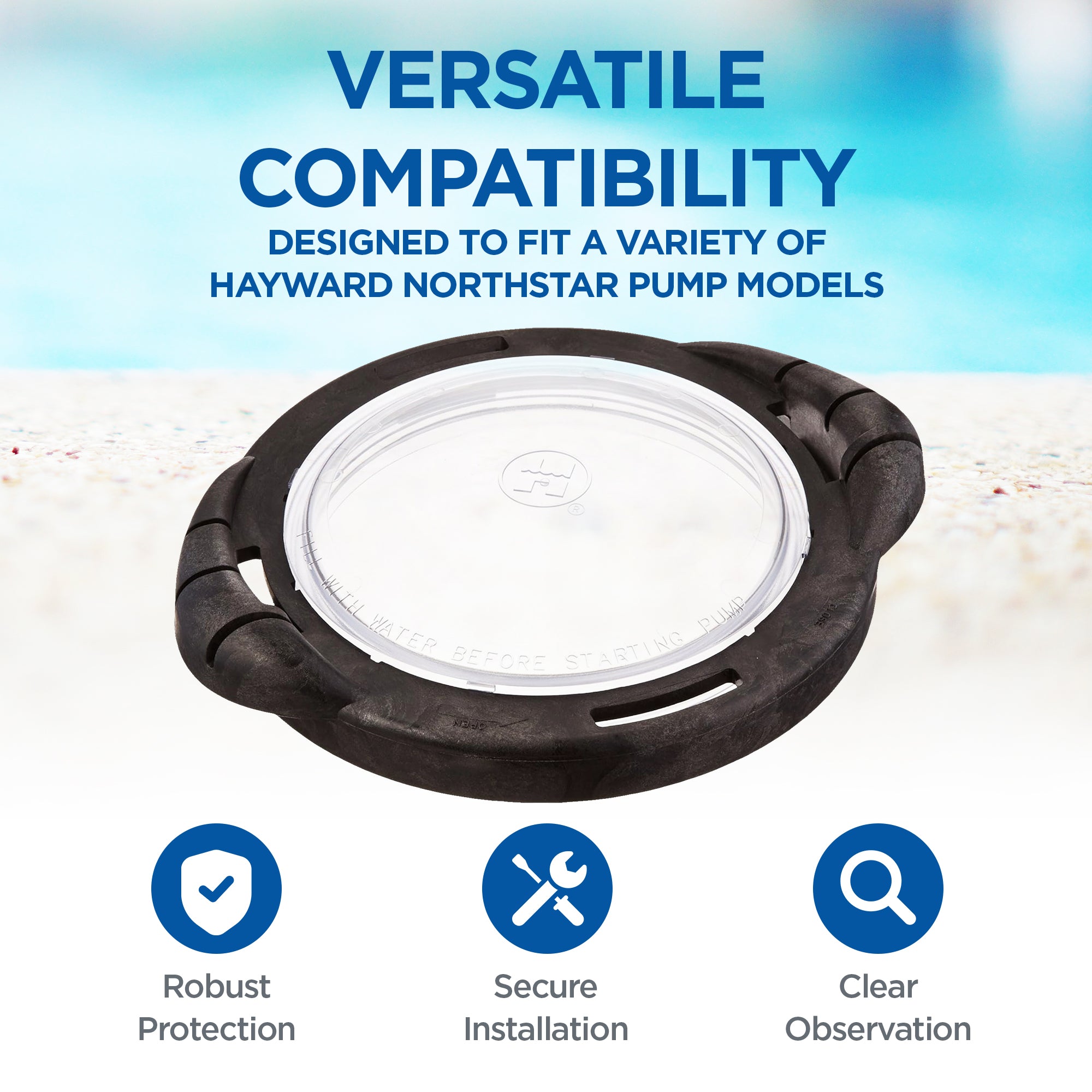 Hayward Strainer Cover Replacement Kit for Hayward Northstar Pump (Open Box) - VMInnovations