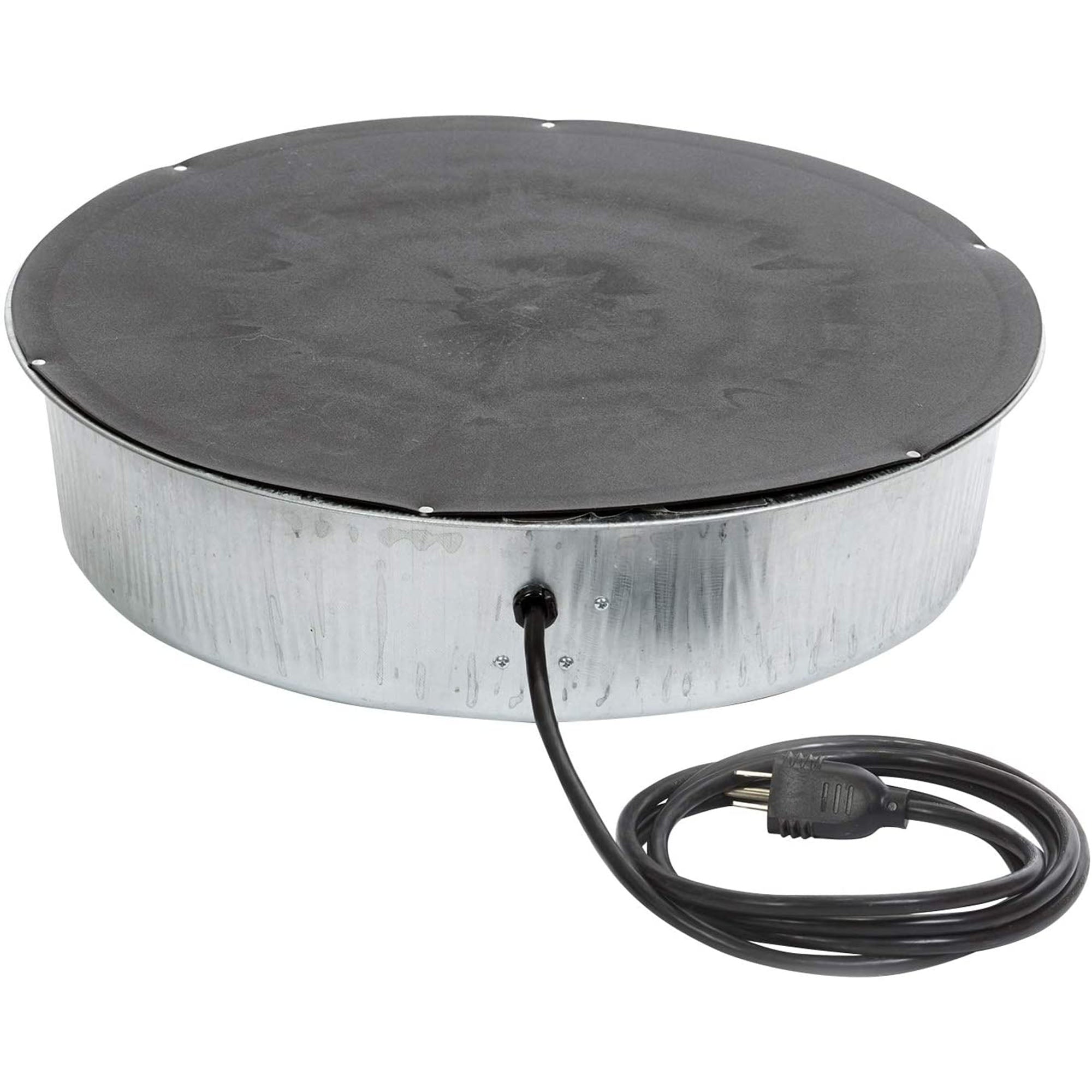 Little Giant 110 Watt Electric Galvanized Steel Water Heater Base for Barns - VMInnovations