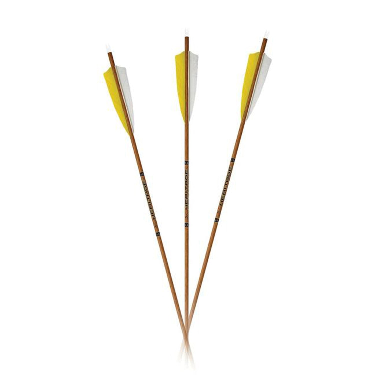 FeraDyne Outdoors 50514 Carbon Express Heritage 350 Spine Arrow 12 Pack Shafts