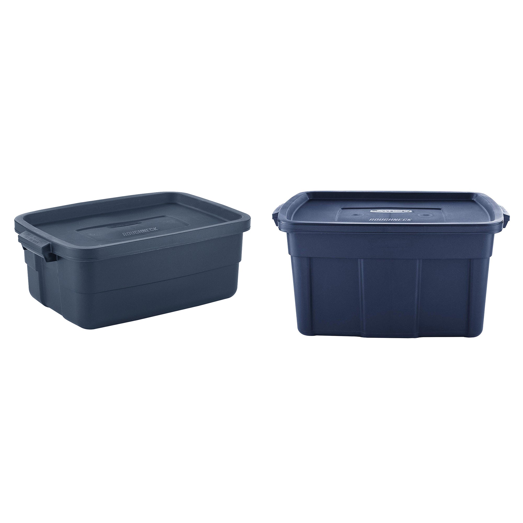 Rubbermaid 10 Gal Tote (6 Pack) & 31 Gal Stackable Storage Container (12 Pack)