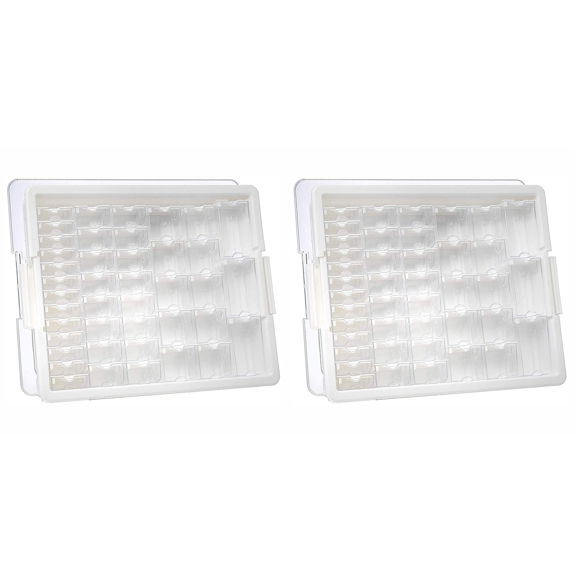 Elizabeth Ward Bead Storage Solutions 45 Piece Craft Supplies Organizer (2 Pack) - VMInnovations