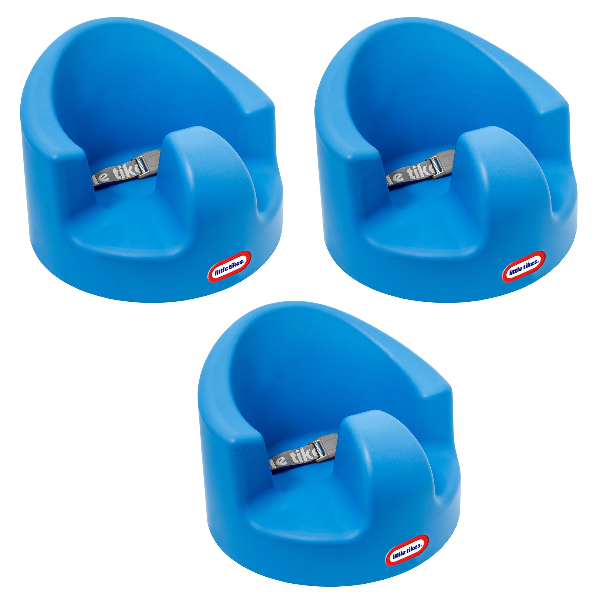 Little Tikes My First Seat Baby Chair, Blue (3 Pack)