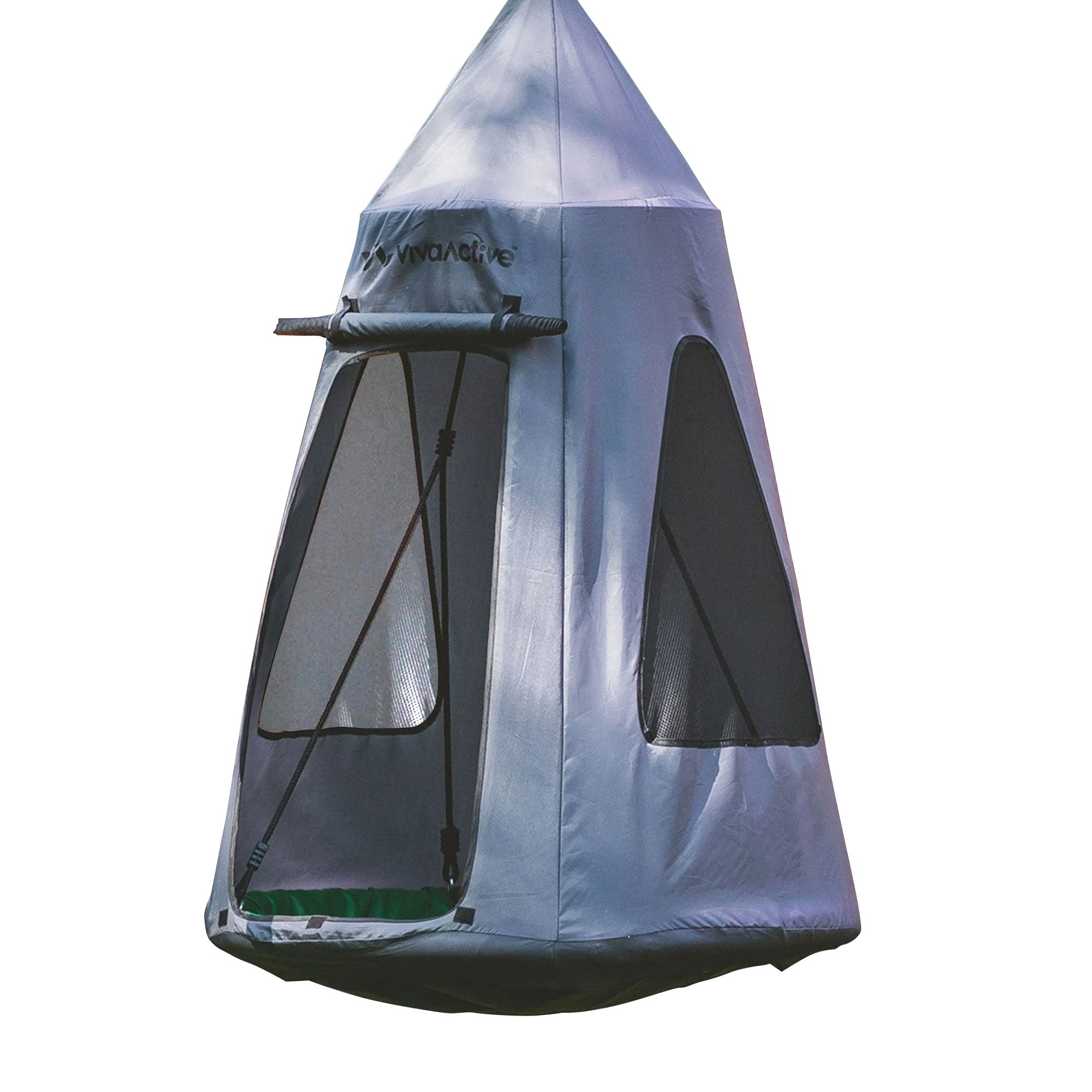 gobaplay Hanging Tent for Platform Swing Set w/Removeable Cover, Grey (Open Box) - VMInnovations