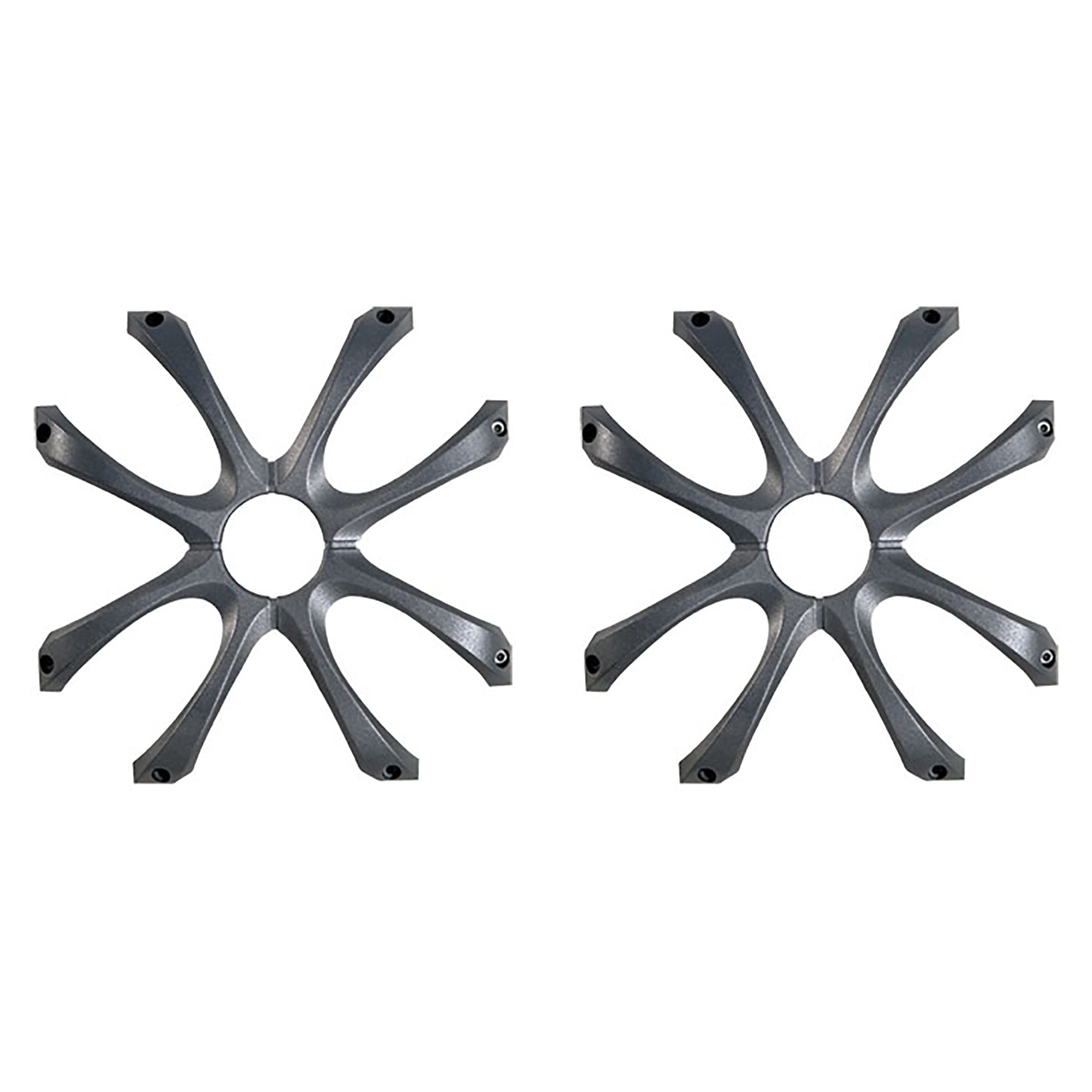Kicker Protective Cast Aluminum Custom Square Subwoofer Grille, 8 Inch (2 Pack)