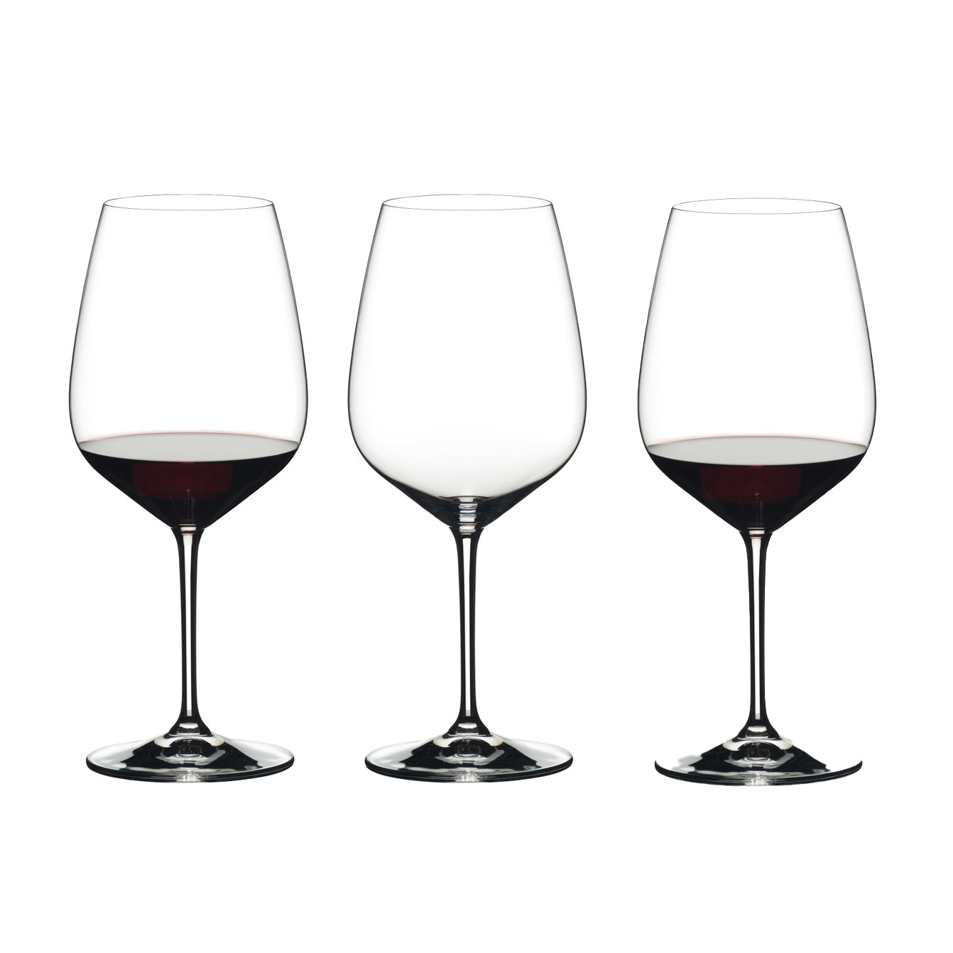 Riedel Heart to Heart Crystal Dishwasher Safe Cabernet Red Wine Glass (6 Pack) - VMInnovations