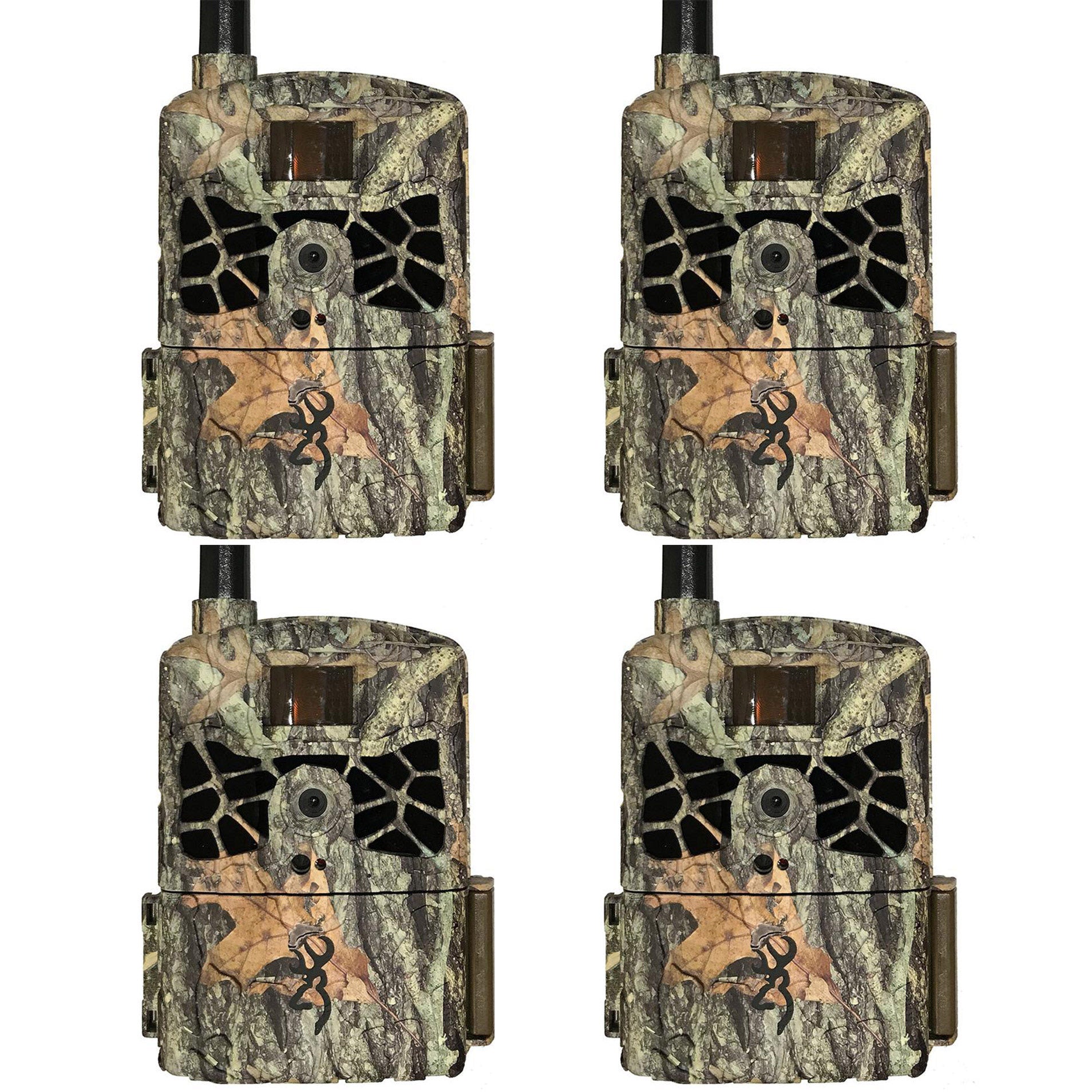 Browning Trail Cameras Defender 20MP IR Cell Wireless Game Trail Camera (4 Pack)