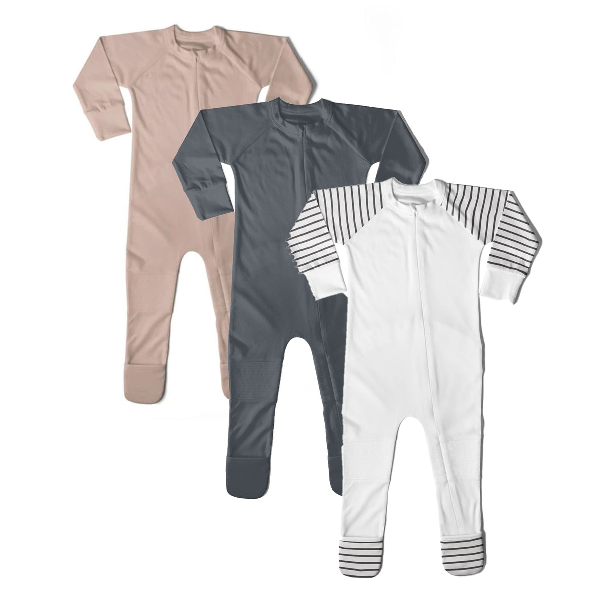 Goumikids Baby Sleep Gown Sleepsack Clothes, 12-18M Multicolor (3 Pair) - VMInnovations