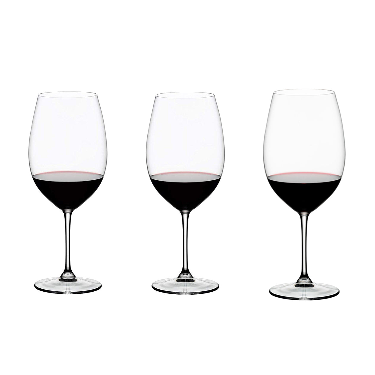 Riedel Vinum Bordeaux Grand Cru Crystal Red Wine Glasses Set, 33.86 Oz (6 Pack) - VMInnovations
