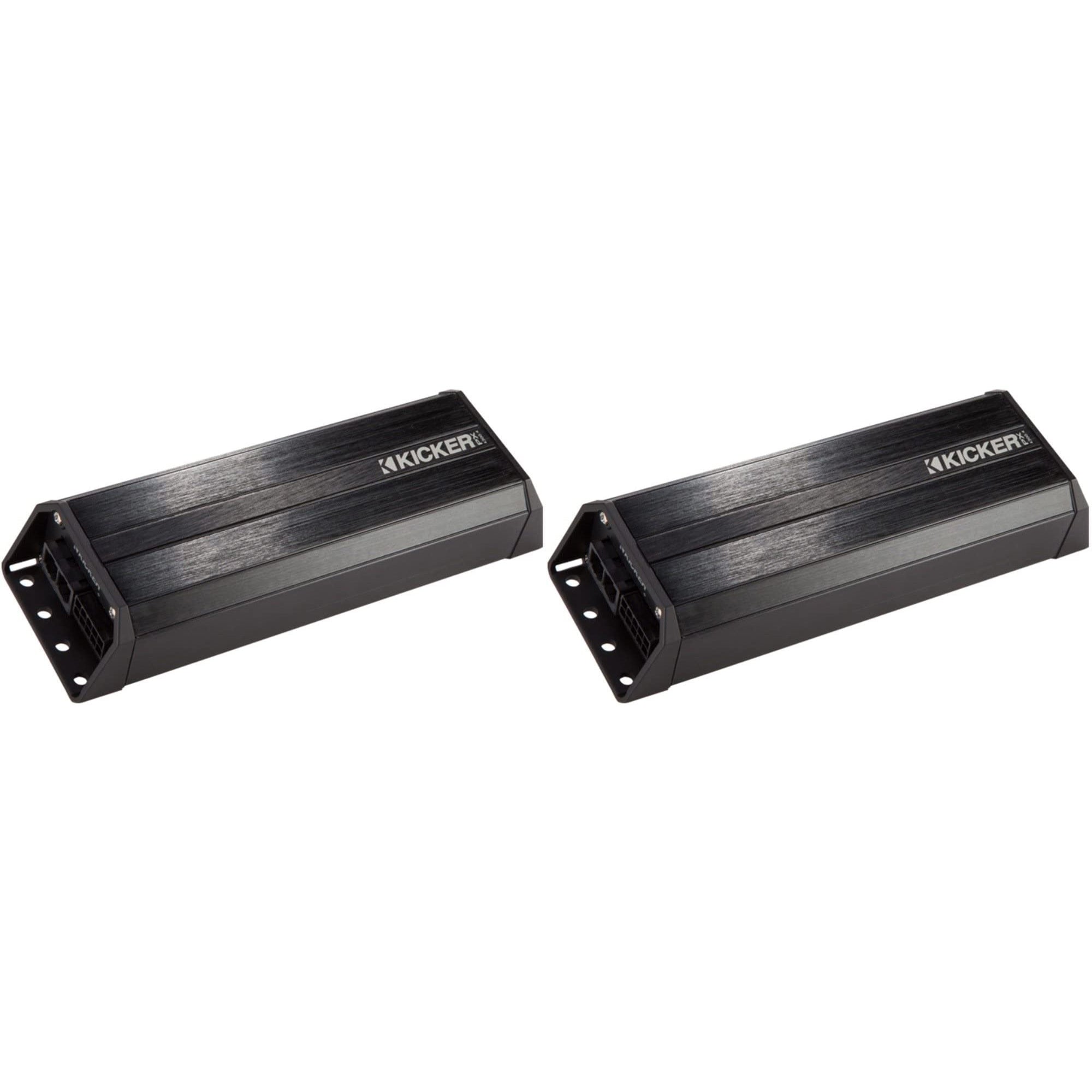Kicker 42PXA3004 PXA Series 4 Channel 75W Amplifier Car Audio Speaker (2 Pack) - VMInnovations