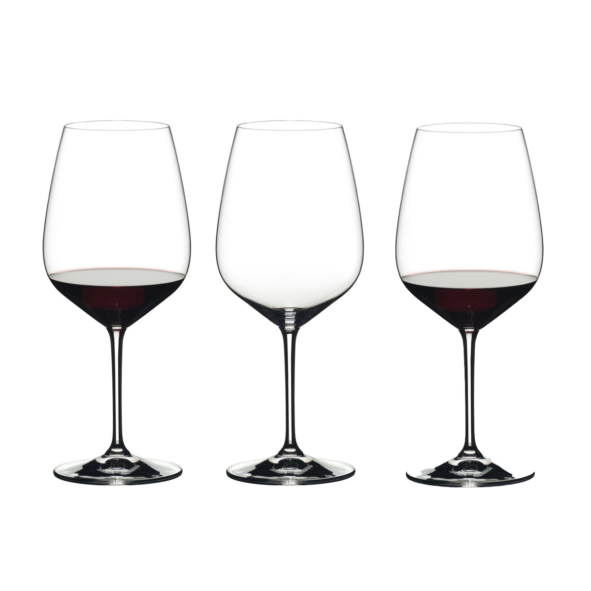 Riedel Heart to Heart Crystal Dishwasher Safe Cabernet Red Wine Glass (6 Pack)