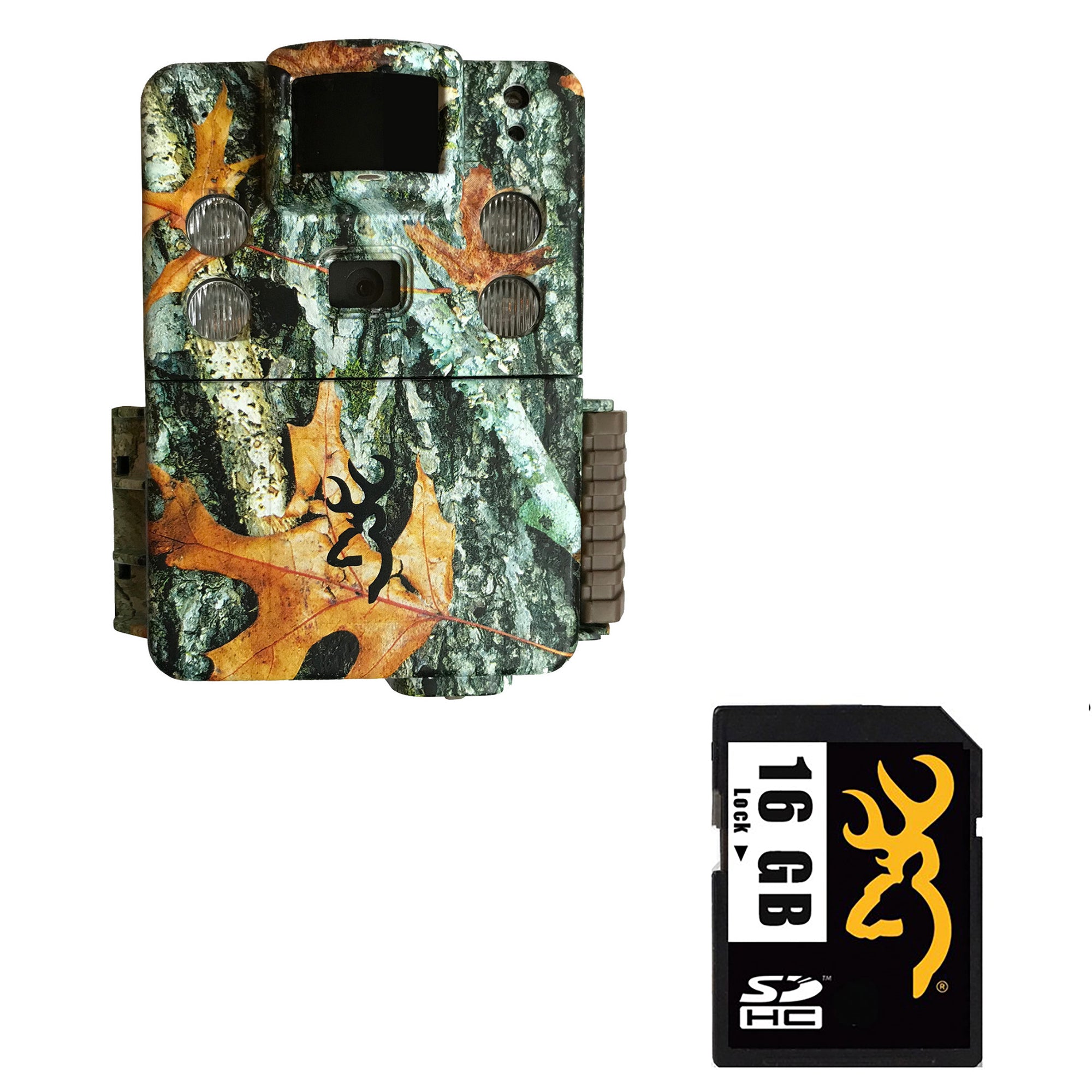 Browning Trail Cameras Strike Force HD Apex Camera + Class 6 16GB Memory SD Card