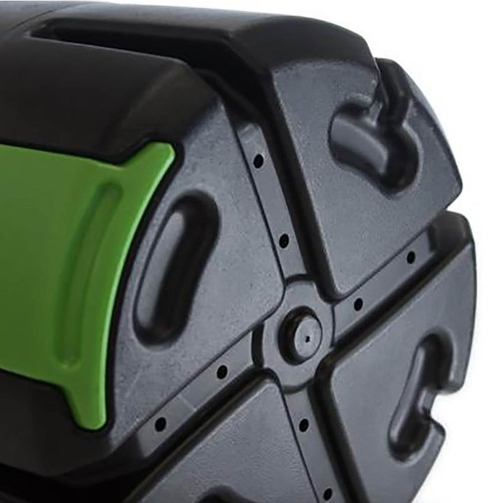 FCMP Outdoor HOTFROG 37 Gallon Chamber Quick Curing Rolling Compost Tumbler Bin - VMInnovations