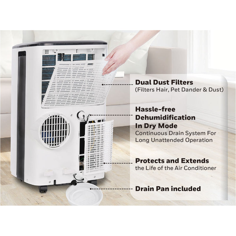Honeywell 10,000 BTU Smart Air Conditioner Dehumidifier (Certified Refurbished)