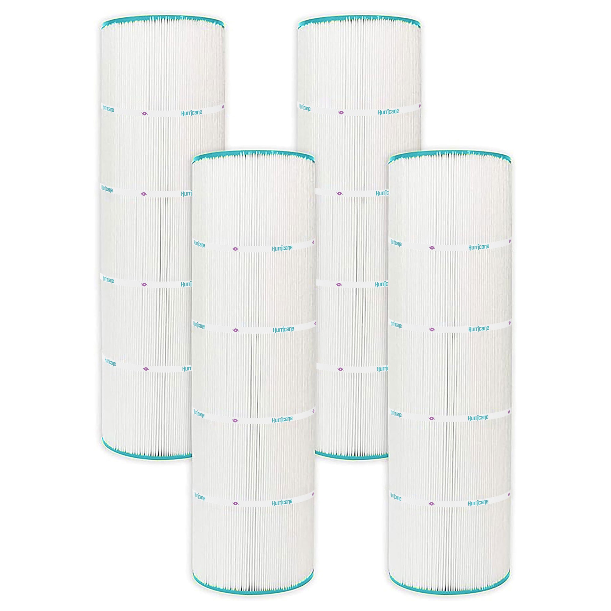 Hurricane 4 Pack HF7468-04 Advanced Pool and Spa Filter Cartridge Replacement