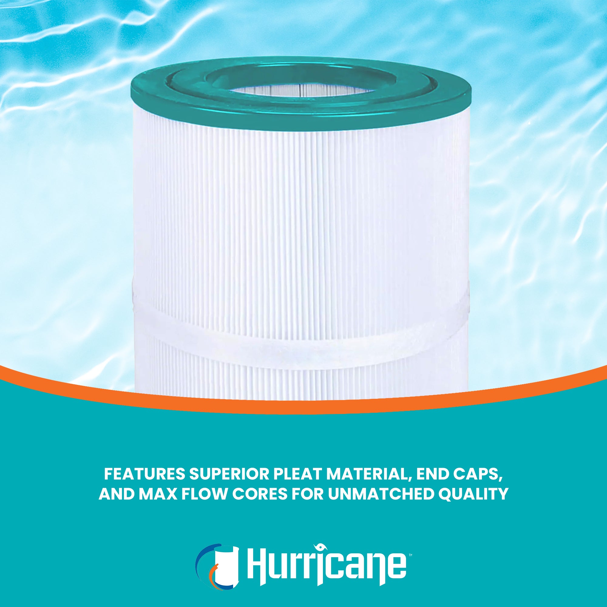 Hurricane Filters HFPDM28-01 Advanced Pool and Spa Cartridge Filter Replacement - VMInnovations